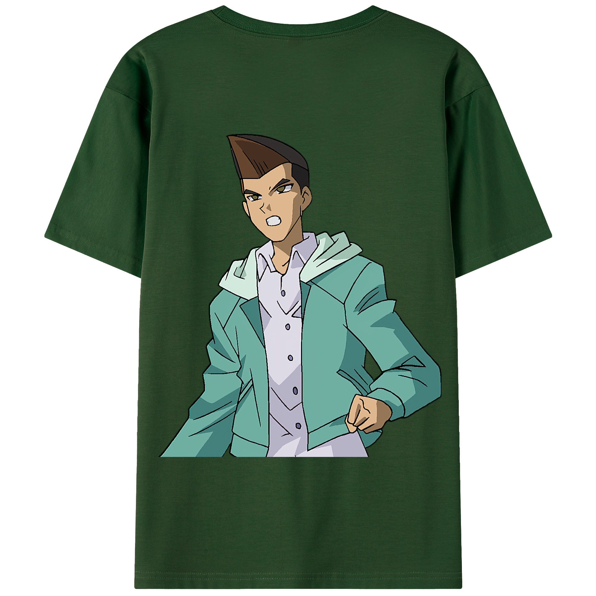 （画像用） 遊☆戯☆王 Yu-Gi-Oh! 綿100％半袖Tシャツ（背面プリント）